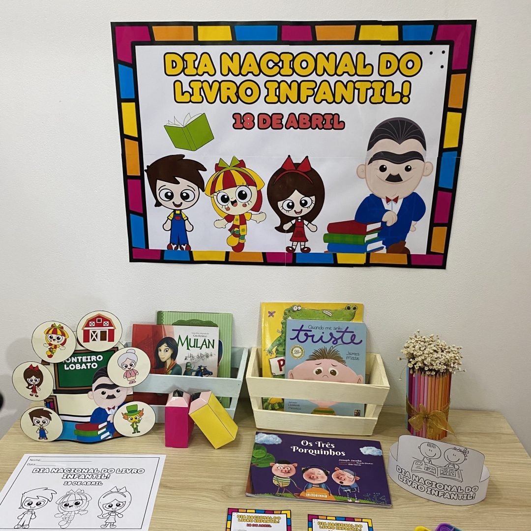 Kit Monteiro Lobato - Dia Nacional do Livro Infantil