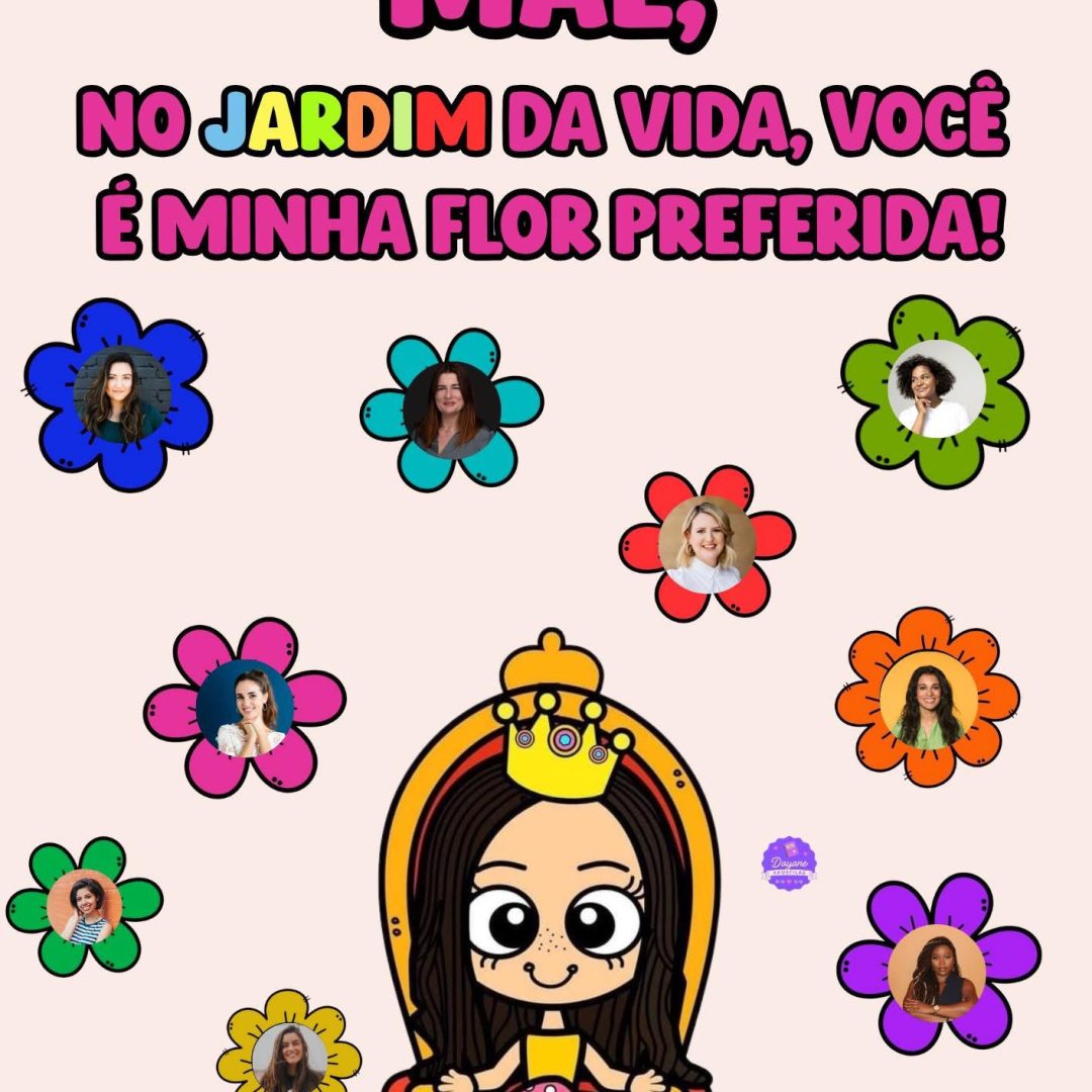 Painel - Dia das Mães (Editável)