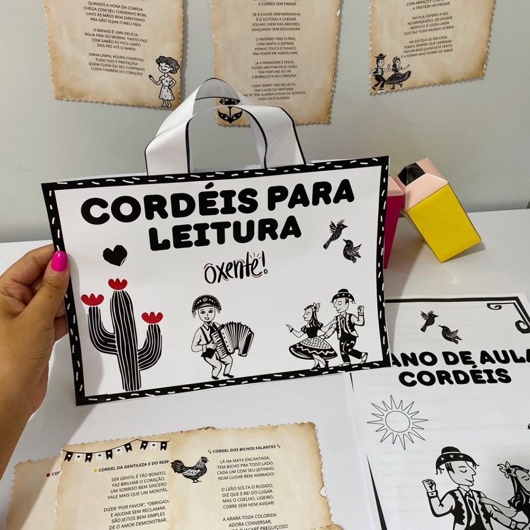 Cordéis para leitura - Festa Junina