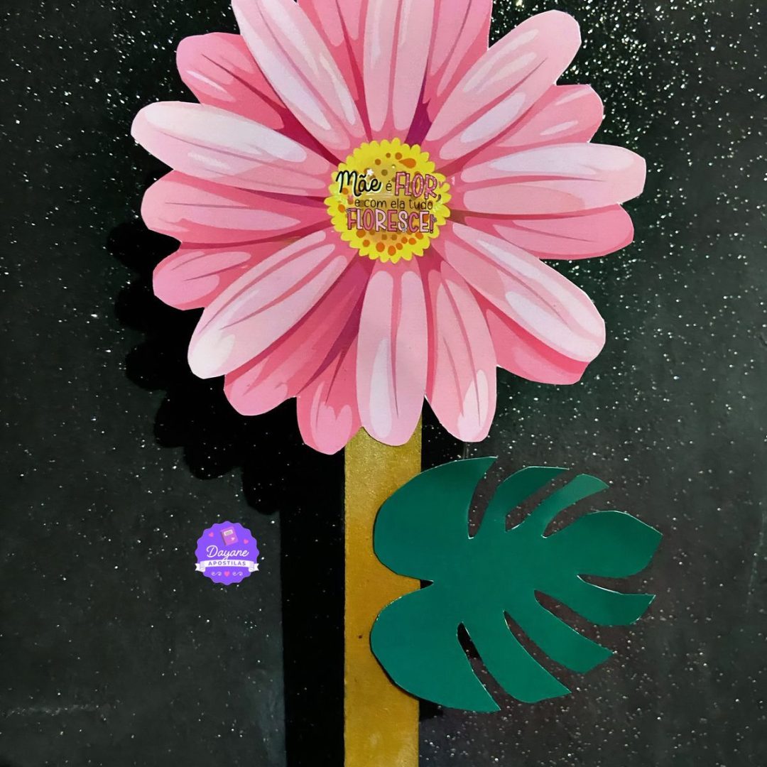 Flor - Dia das Mães (Lixa)