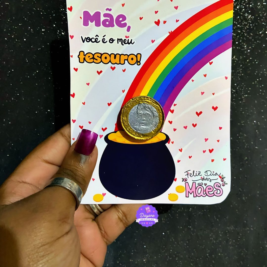 Cartão - Dia das Mães (Tesouro)