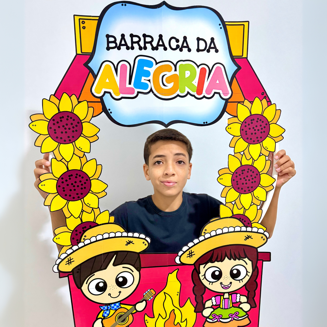 Moldura - Barraca da Alegria (Festa Junina)