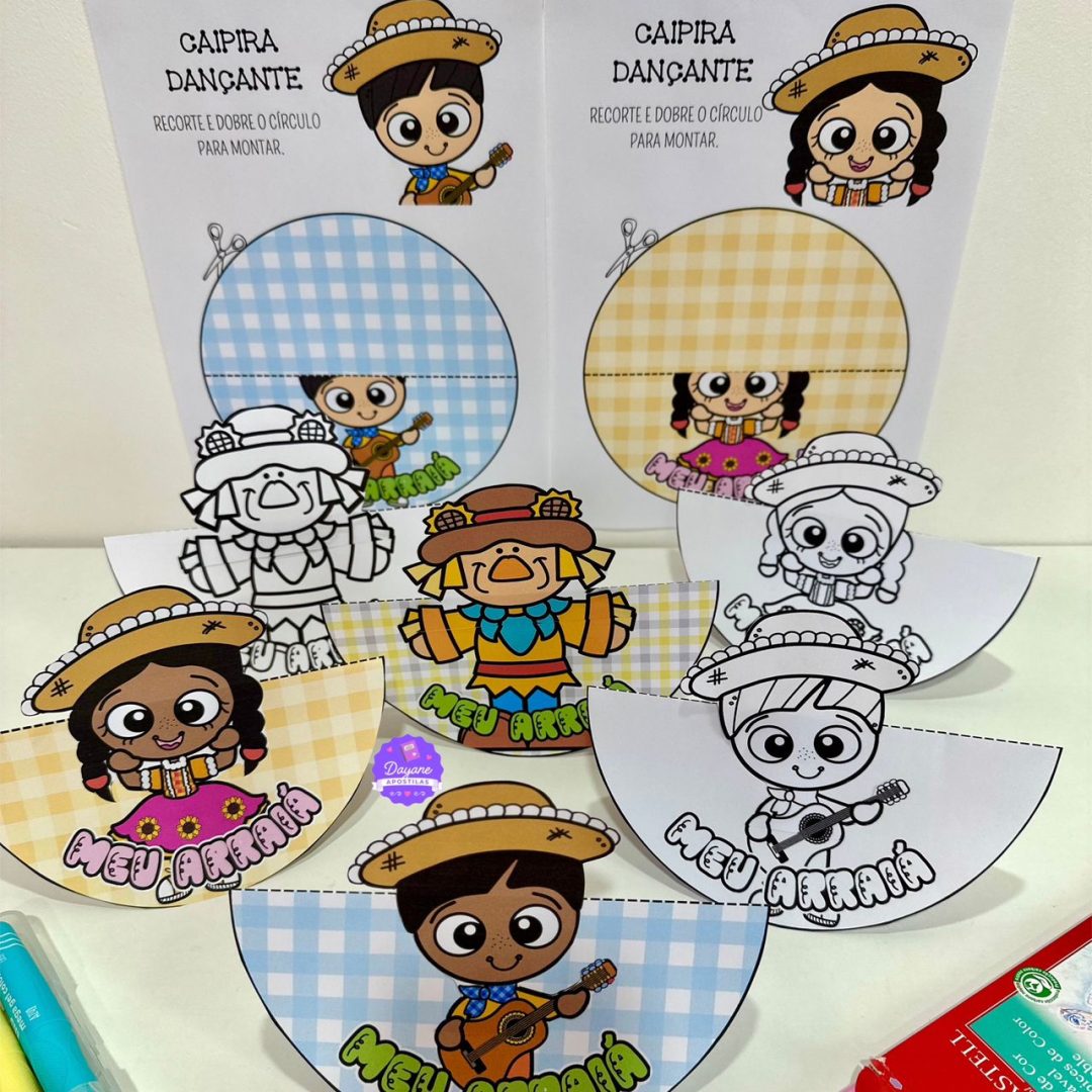 Caipira dançante - Festa Junina