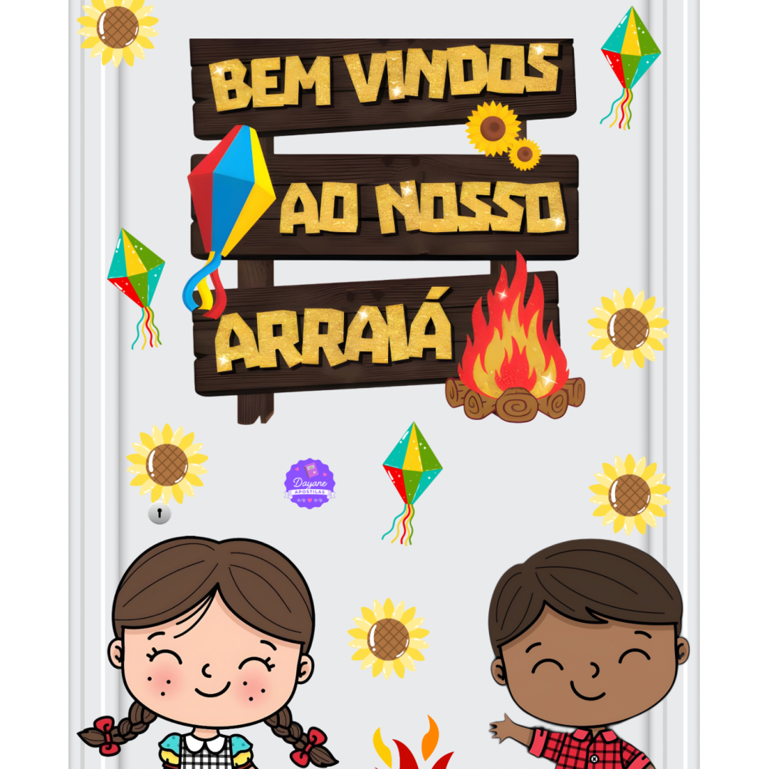 Painel de Porta - Festa Junina