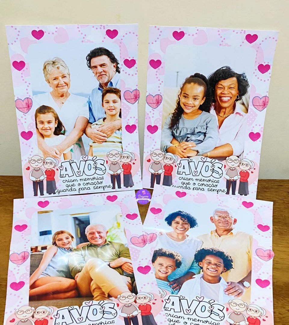 Porta Retrato - Dia dos Avós