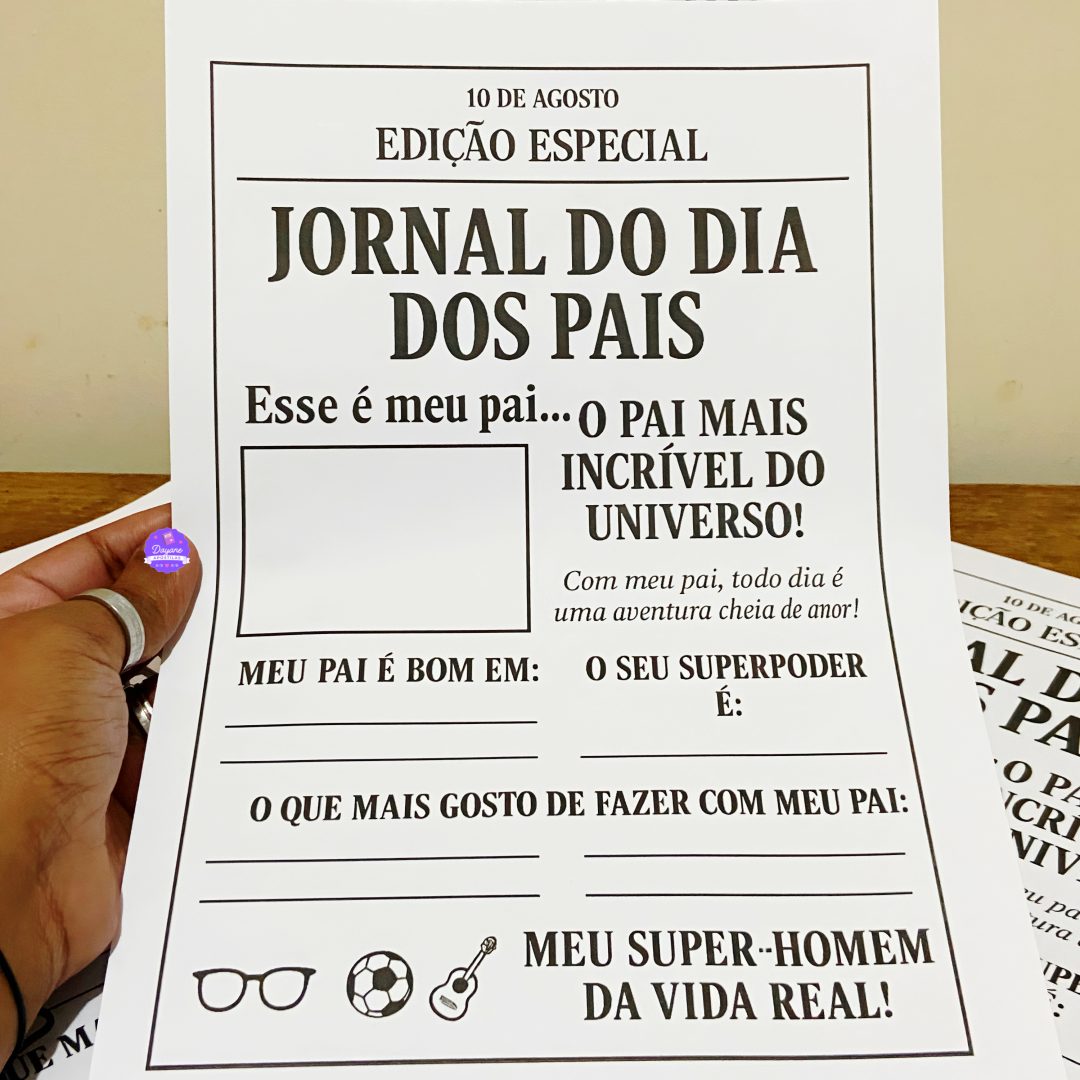 Jornal - Dia dos Pais