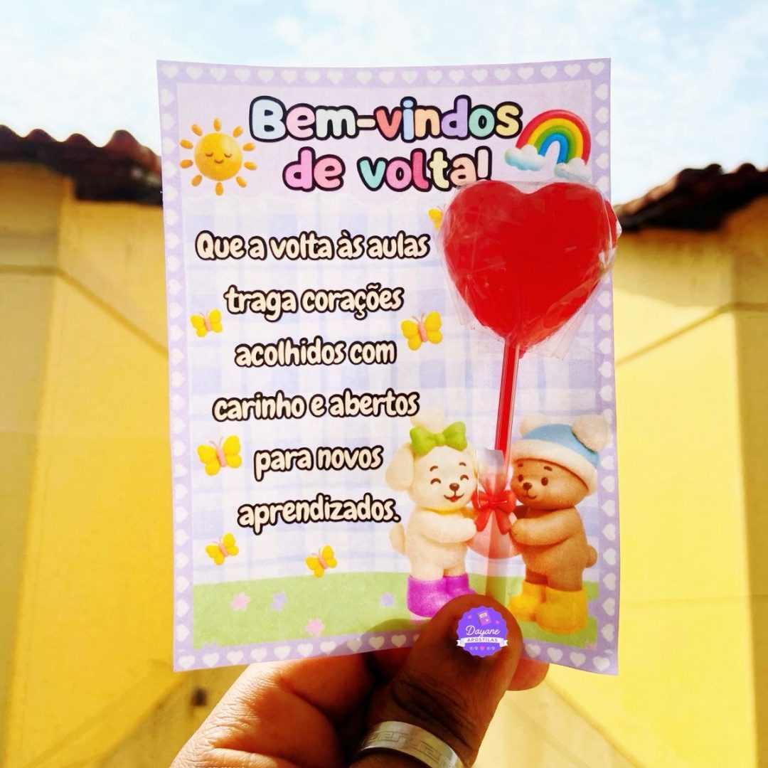 Cartão - Volta às aulas (Bobbie Goods)