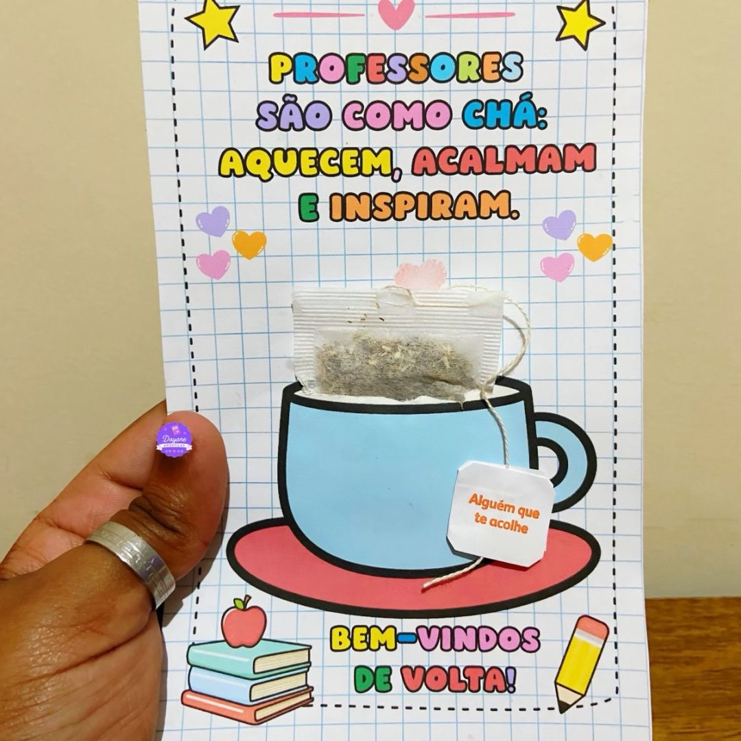 Cartão - Retorno dos Professores