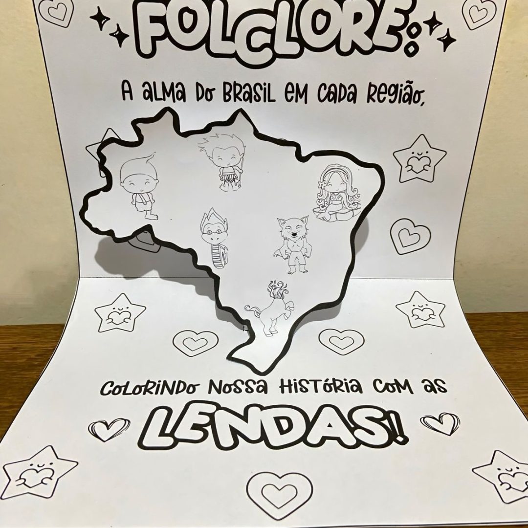 Cartão 3D - Folclore