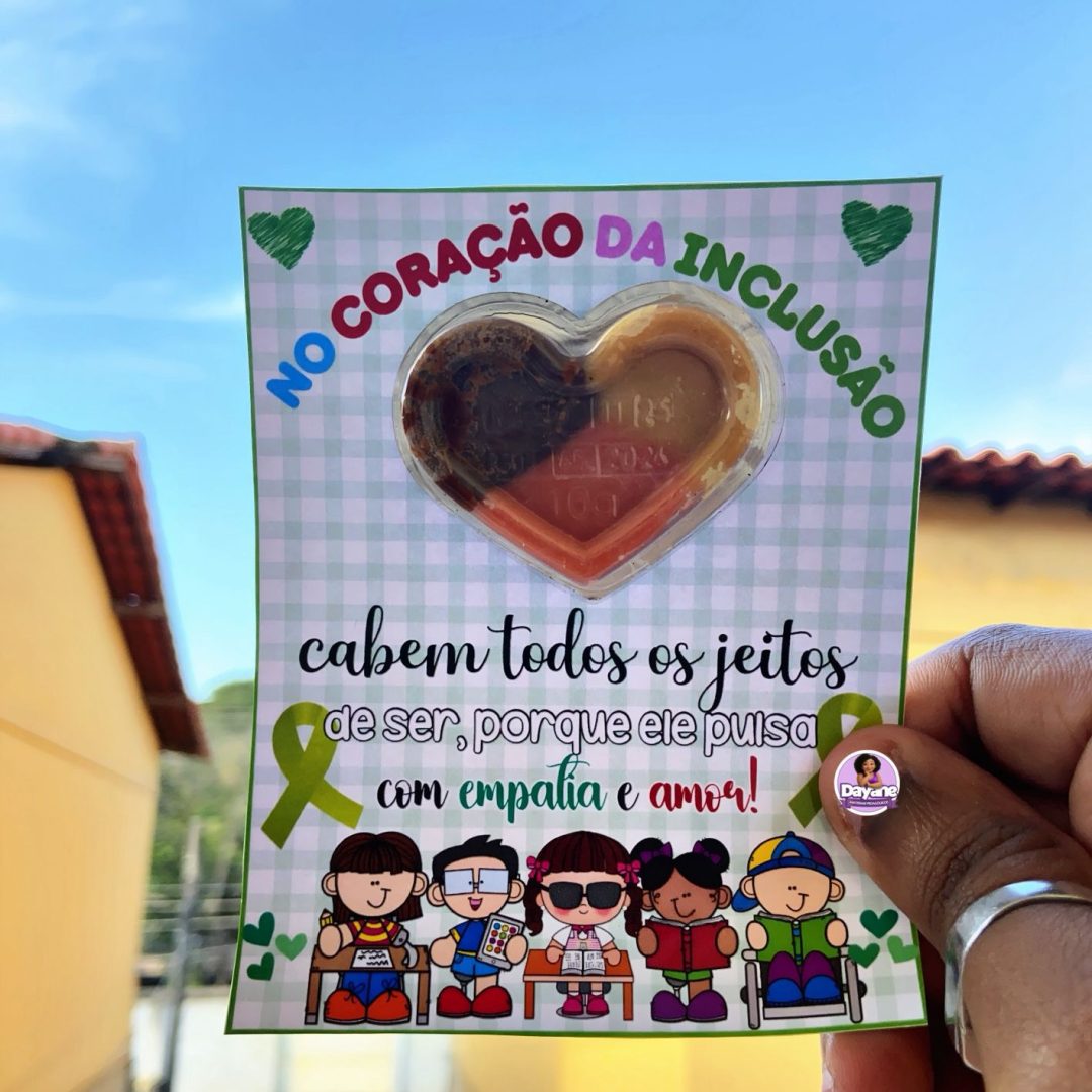 Cartão - Coração da Inclusão