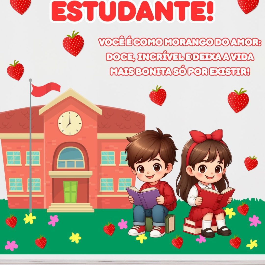 Painel - Dia do Estudante (Morango)