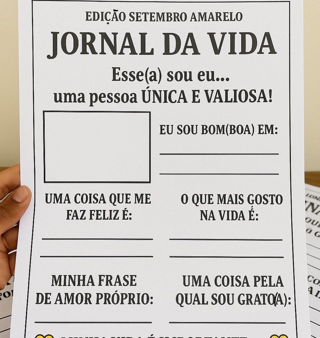 Jornal da Vida - Setembro Amarelo