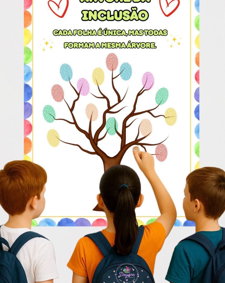 Cartaz - Árvore da Inclusão