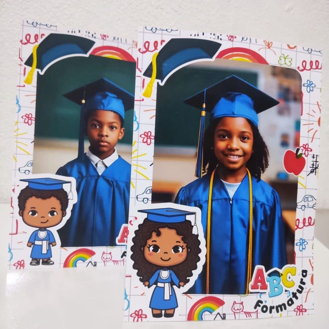 Porta-Retrato Editável Formatura