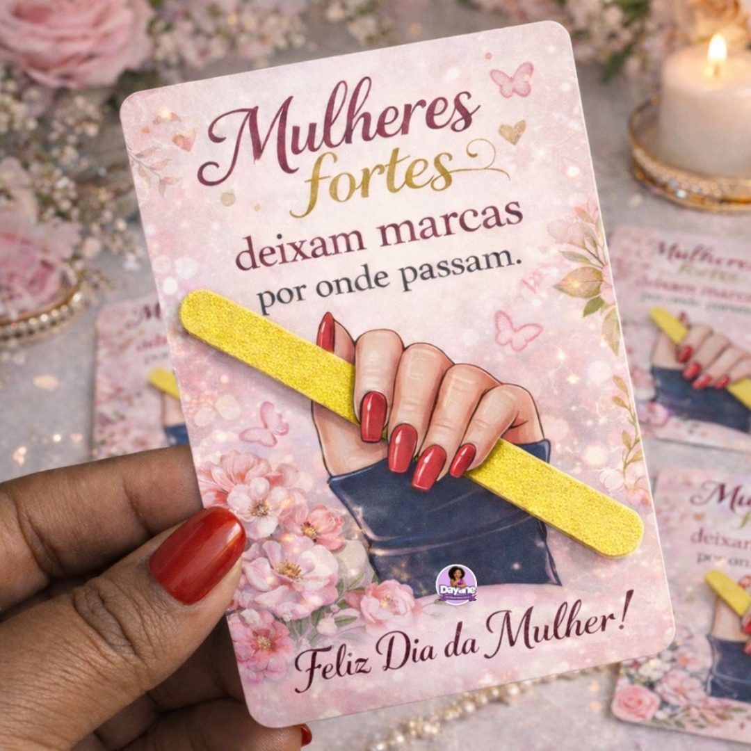 Cartão - Mulheres Fortes