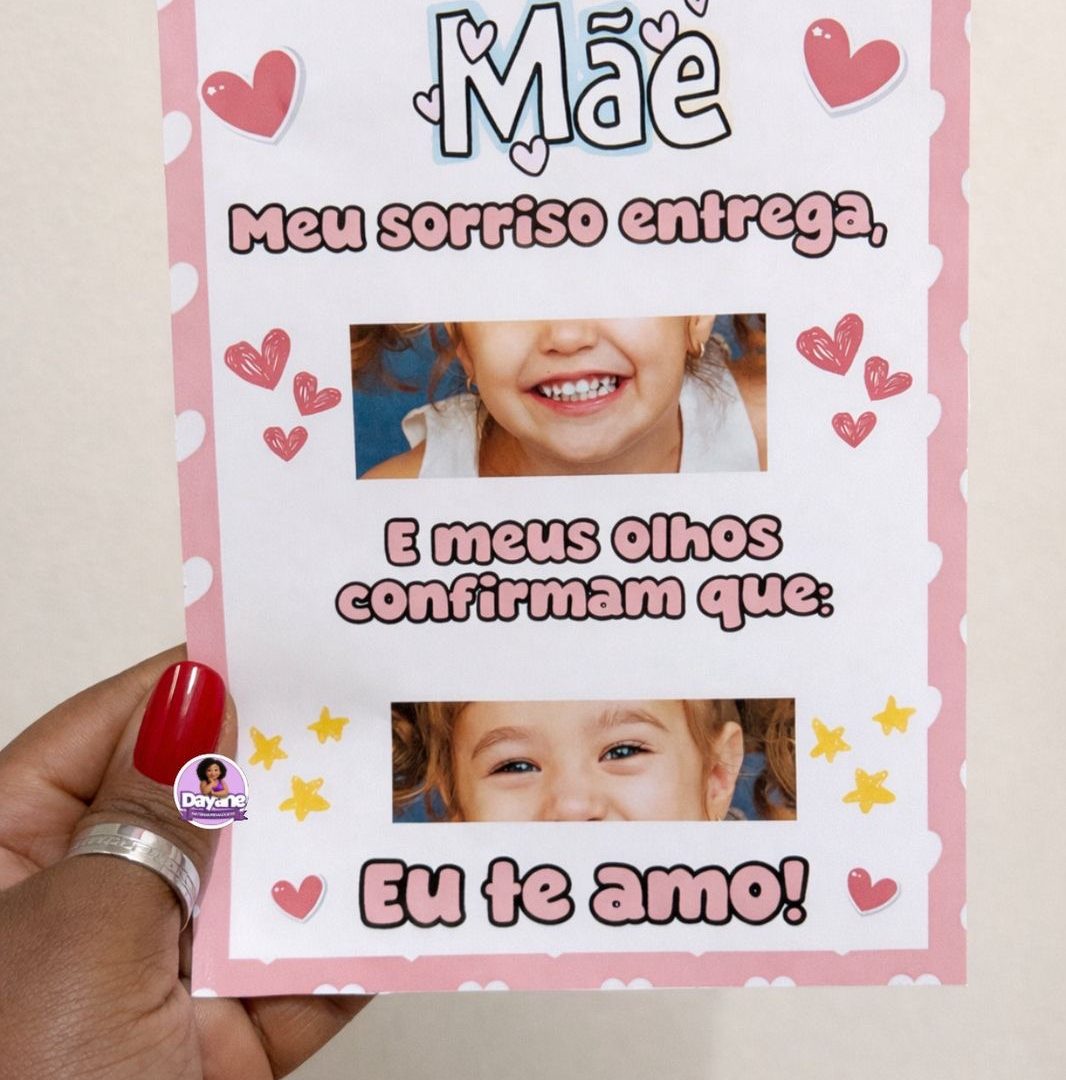 Cartão Dia das Mães – Sorriso