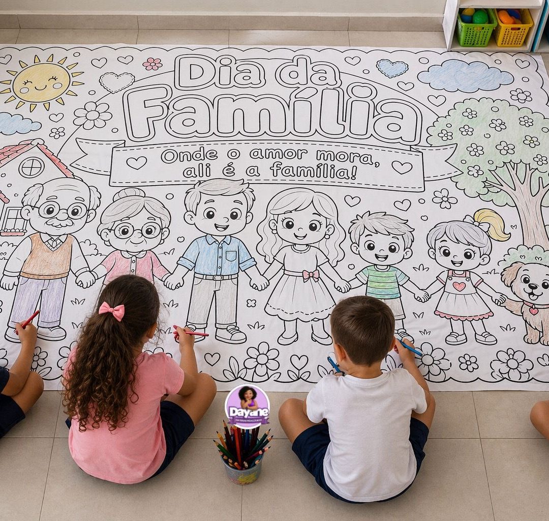 Pintura Coletiva – Dia da Família